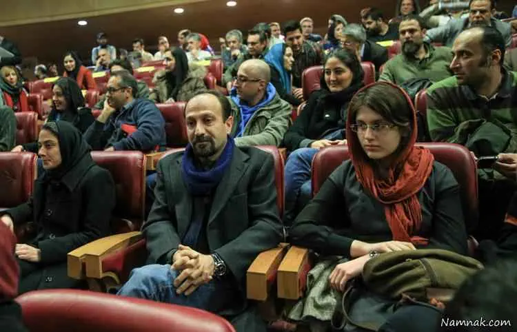 اصغر فرهادی و دخترش