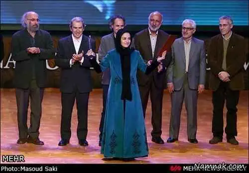 مریلا زارعی در اختامیه جشنواره فیلم فجر