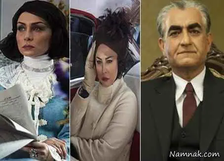 گریم بازیگران سریال معمای شاه