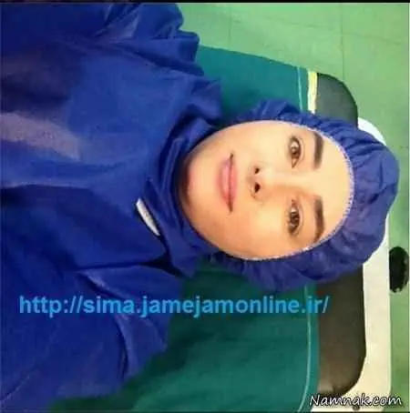 هانیه توسلی در پشت صحنه فیلم سه ماهی
