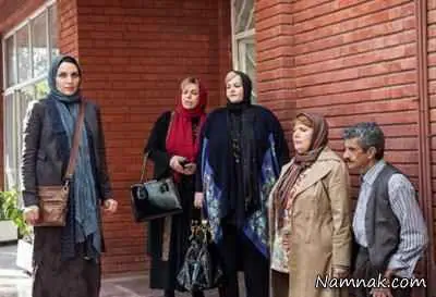 نعیمه نظام دوست و گوهر خیر اندیش در فیلم آذر ، شهدخت ، پرویز و دیگران