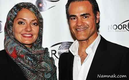 مهناز افشار در کنار همسرش یاسین رامین