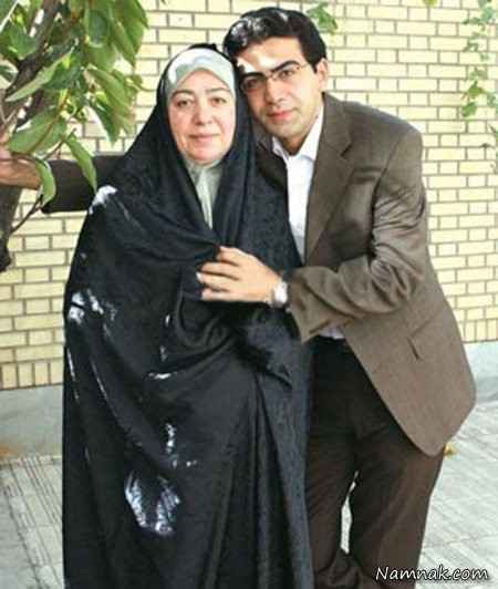 فرزاد حسنی در کنار پدر و مادرش + عکس