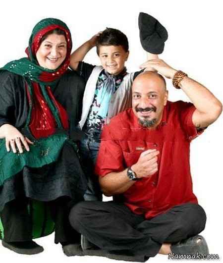 عکس بازیگران در کنار خانواده هایشان   سری 8