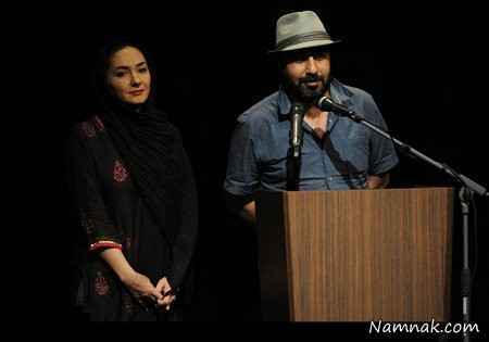 هانیه توسلی و رضا عطاران در مراسم افتتاحیه فیلم دهلیز