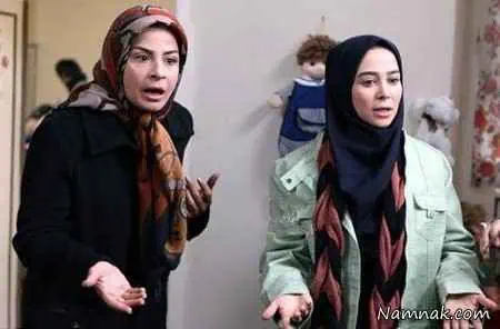 الناز حبیبی و سیما تیر انداز در سریال دودکش