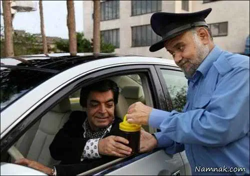 حمید لولایی و اکبر عبدی در فیلم سینمایی جابجا