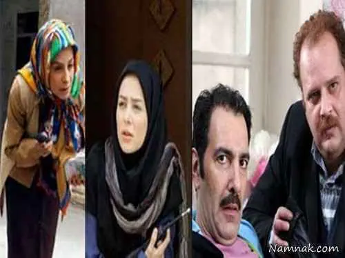 تصاویری از پشت صحنه سریال دودکش 