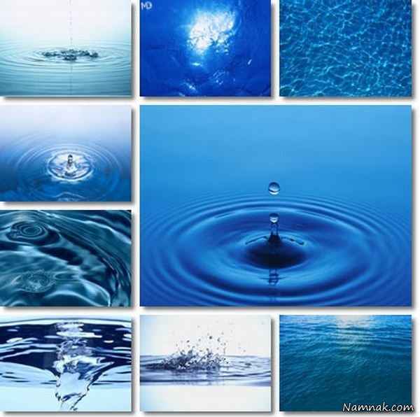 زیباترین تصاویر از برخورد قطره با آب