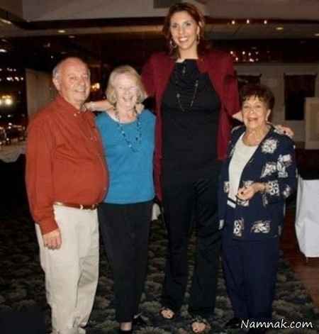 قد بلندترین دختران دنیا + عکس