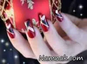 ناخن طراحی شده