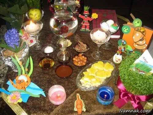 تزئین سفره هفت سین   7