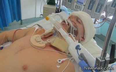 مایکل شوماخر در بیمارستان