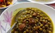 خورش نخود سبز