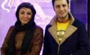 جواد عزتی و همسرش