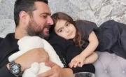 محسن کیایی و دخترش