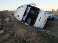 واژگونی اتوبوس