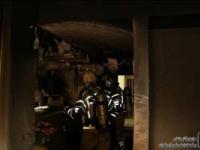 آتش سوزی سعادت آباد