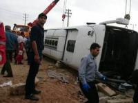 واژگونی اتوبوس