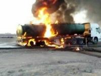 آتش سوزی تانکر سوخت