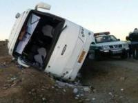 واژگونی اتوبوس