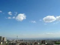 بارش برف تهران