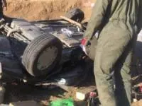 سقوط خودرو به دره