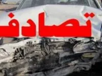 تصادف پراید و کامیون