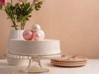 کیک دو تخم مرغی با ماست