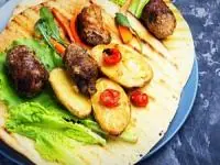 گوشت کباب شده
