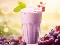 طرز تهیه شیک شیر و شیره انگور