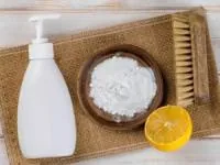 نمک و مایع ظرفشویی