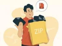 فایل زیپ در گوشی