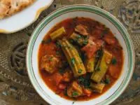 خورشت بامیه
