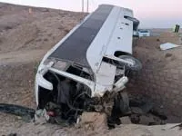 تصادف اتوبوس کرمان