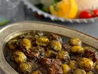 خورش گوجه سبز