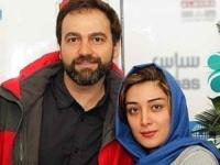 آرش مجیدی و همسرش