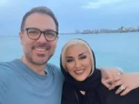 کوروش تهامی و همسرش