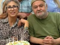 اکبر عبدی و همسرش
