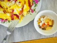 خوردن قرص با غذا
