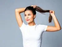 دم اسبی بستن مو