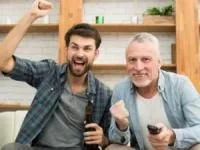 تماشای مسابقات ورزشی