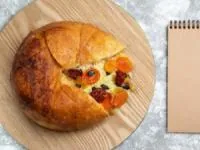 ته دیگ با آرد