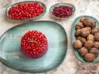 غذا با انار