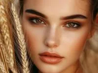 آرایش پوست گندمی