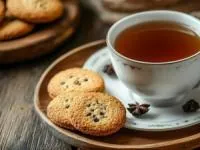 چای و بیسکویت