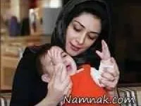 میلیشا مهدی زاده و دخترش