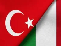 پرچم ترکیه و ایتالیا