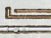 لوله فلزی و پلاستیکی