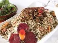 ته چین گوشت و لبو